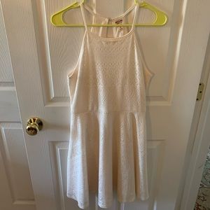 Lace Halter Sun Dress